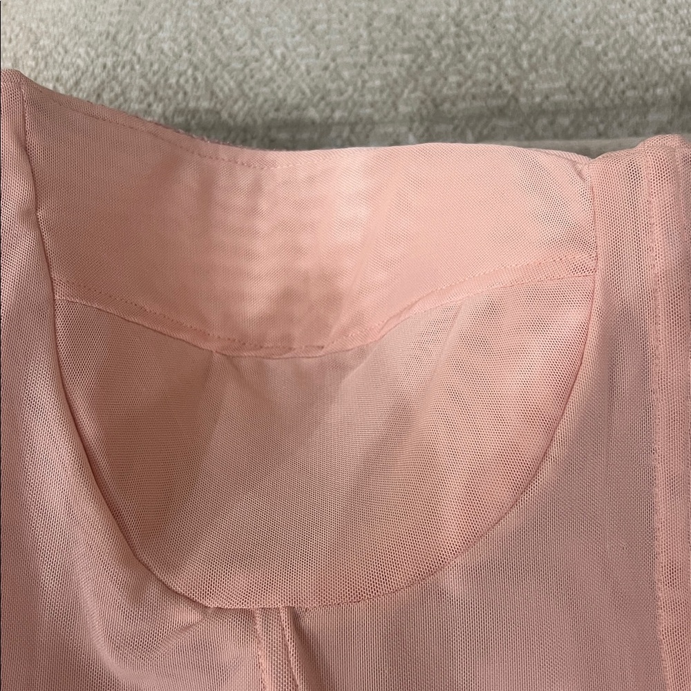 MADE TEUTA MATOSHI PINK SEQUIN CORSET TOP SIZE LARGE - Picture 13 of 15